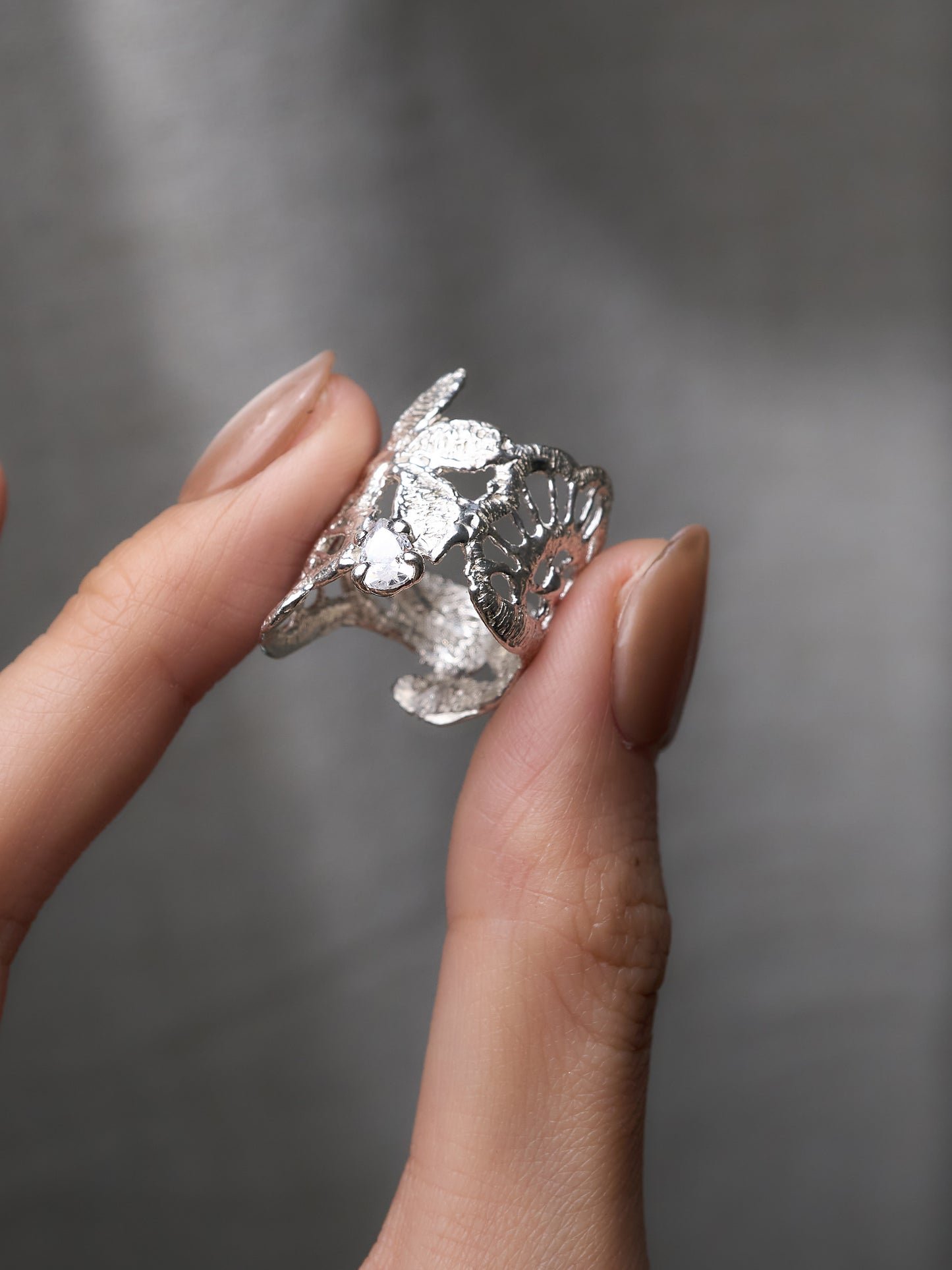 Botanic Lace Ring w gen - 5