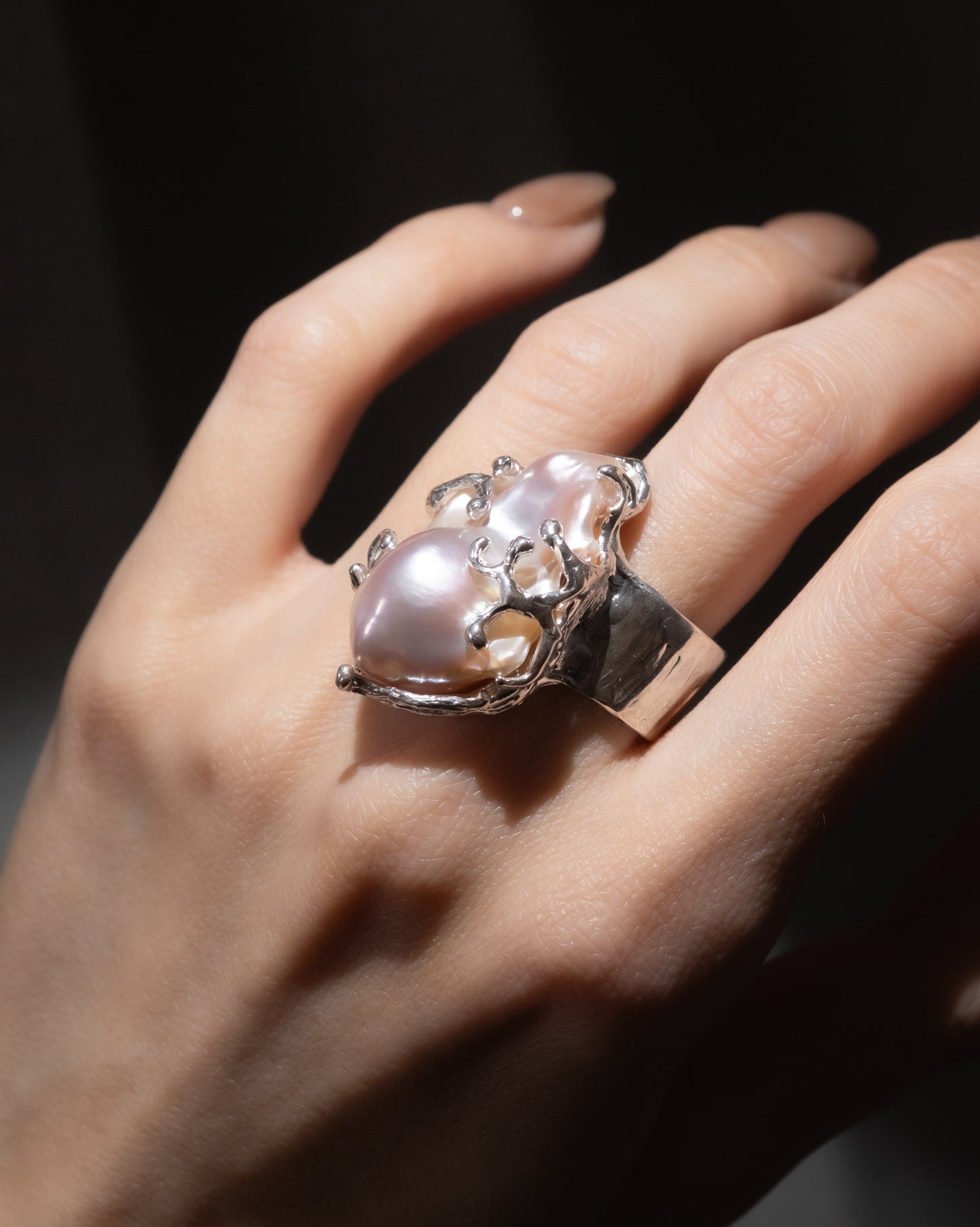 Pink Baroque Ring - 5.5