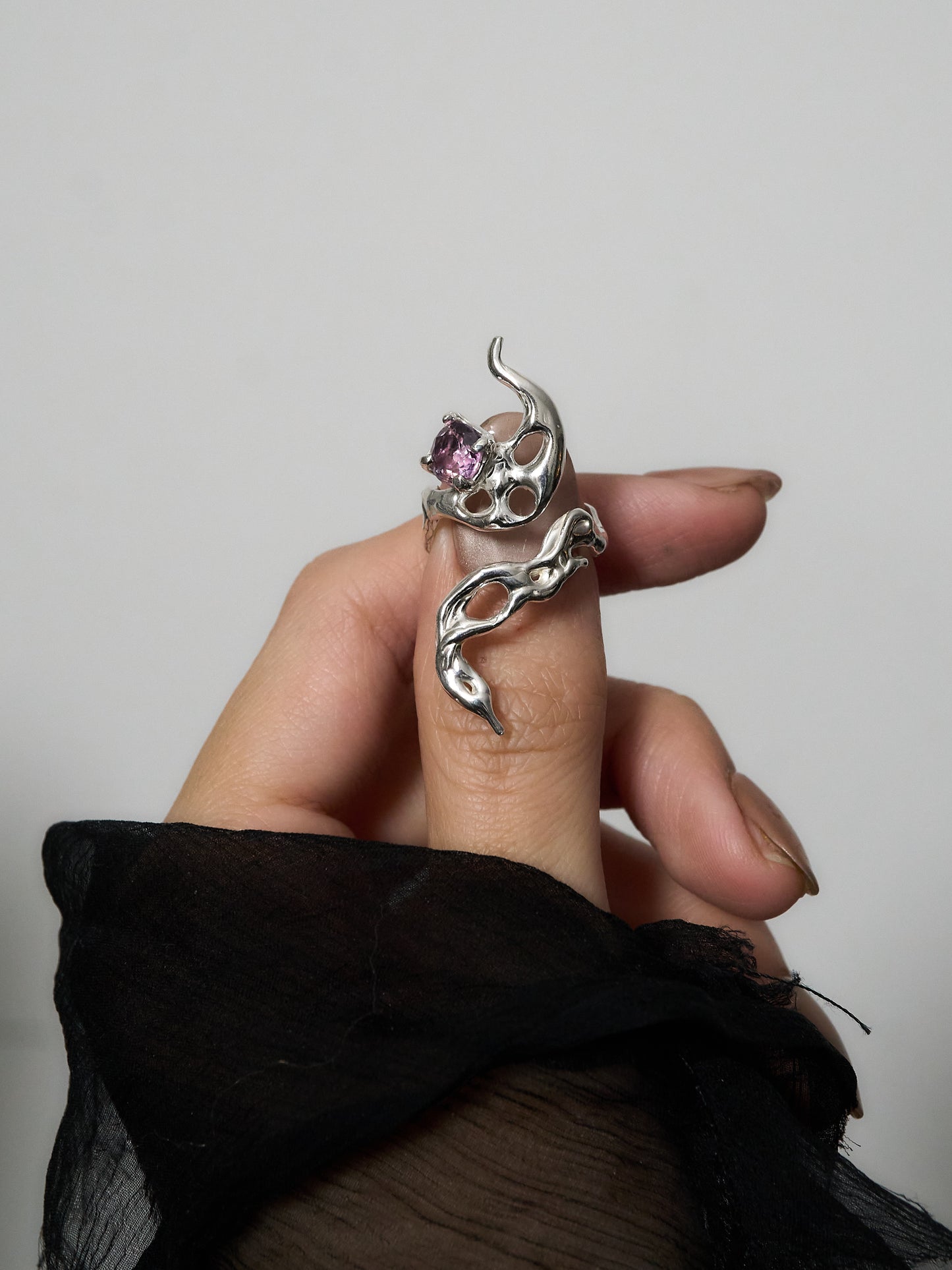 amethyst ring - 6.5