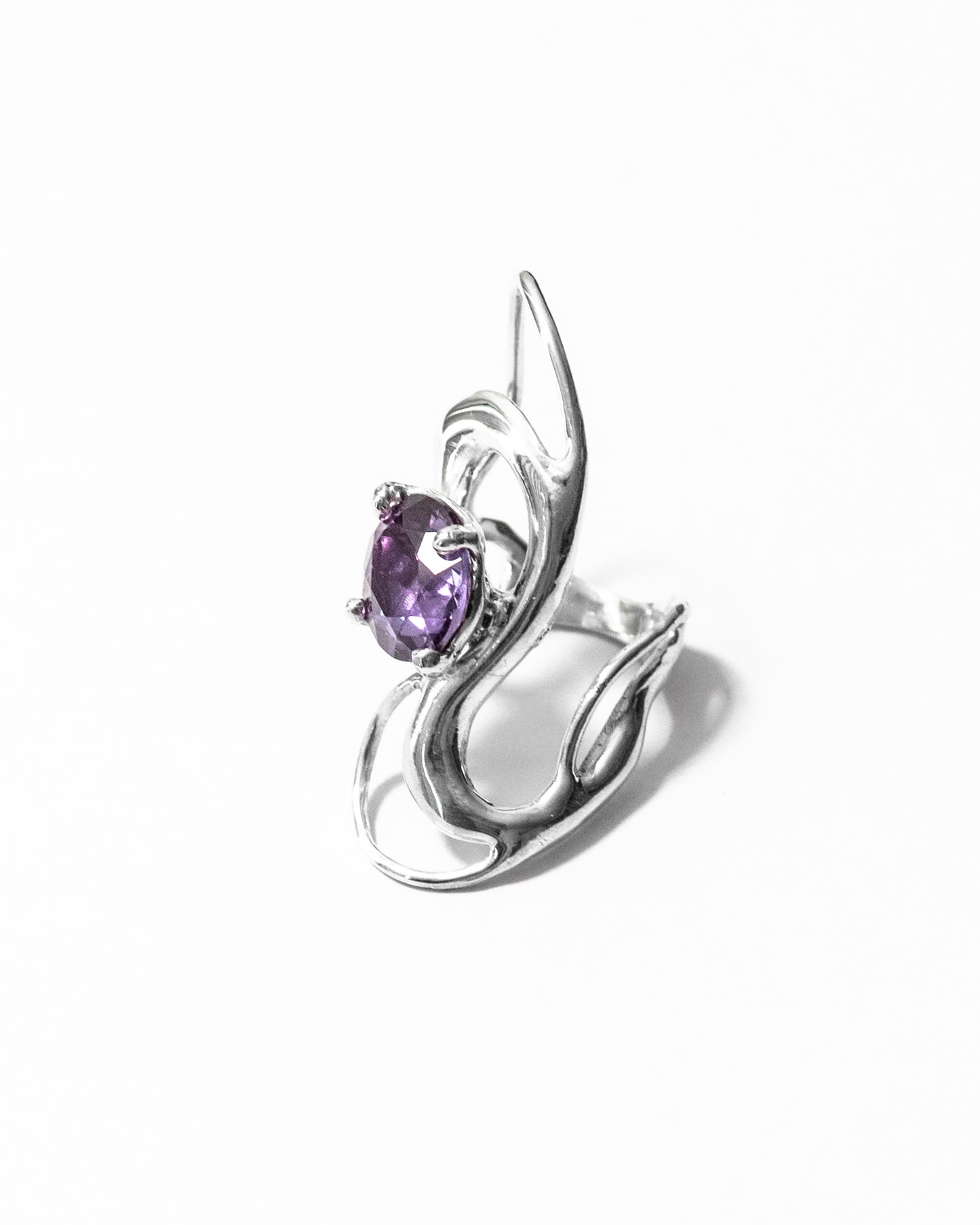 Fluid Amethyst Ring - 6