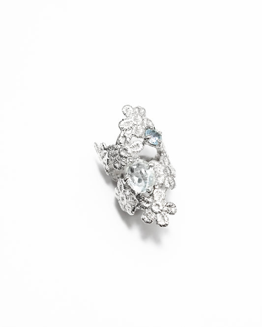 cluster floral Lace Ring purple-6