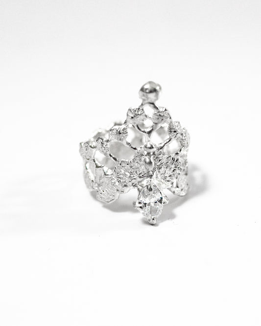 Gem Lace ring
