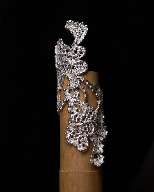 Lace floral Ring - us6