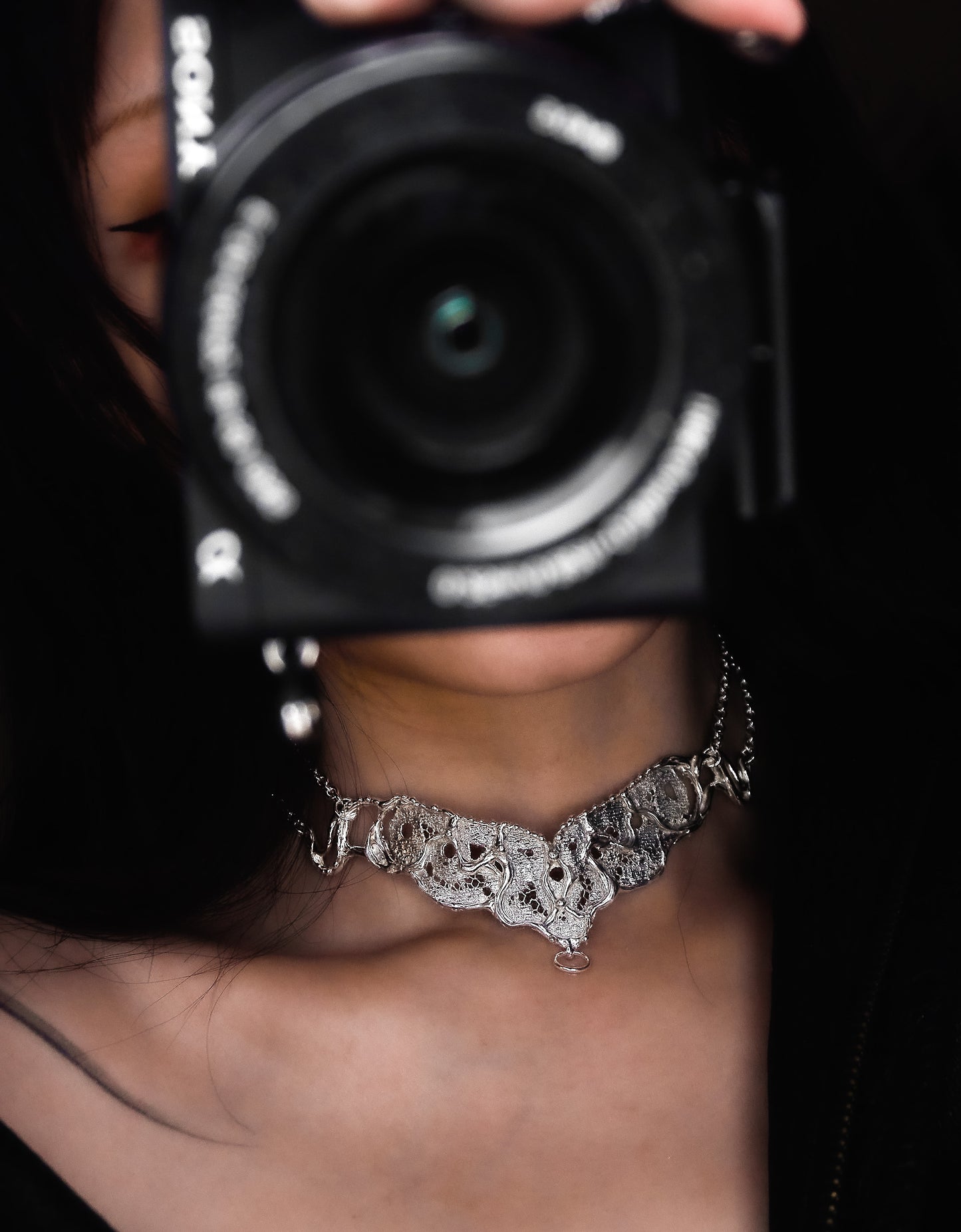 Lace choker