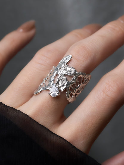 Botanic Lace Ring w gen - 5