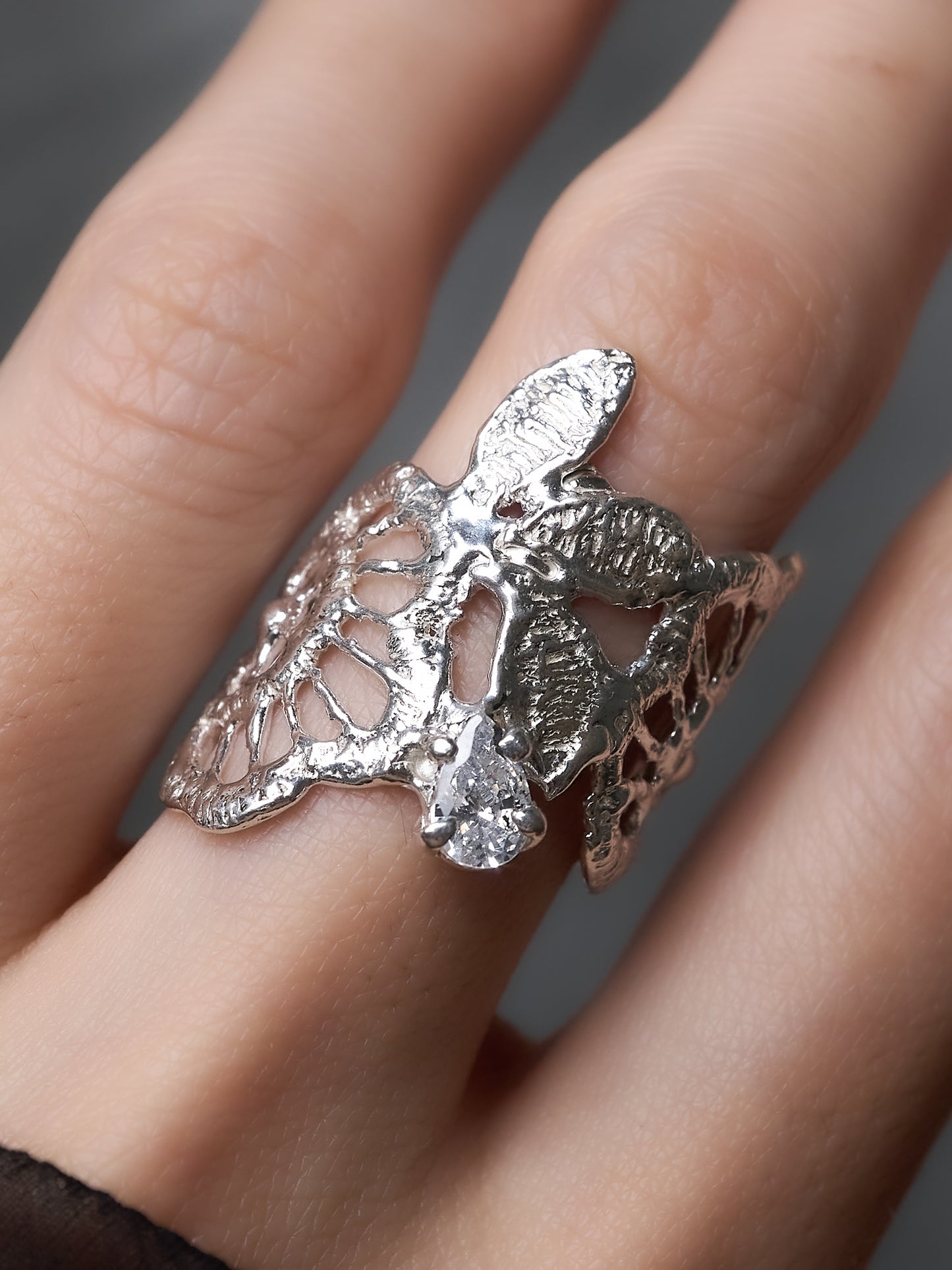 Botanic Lace Ring w gen - 5