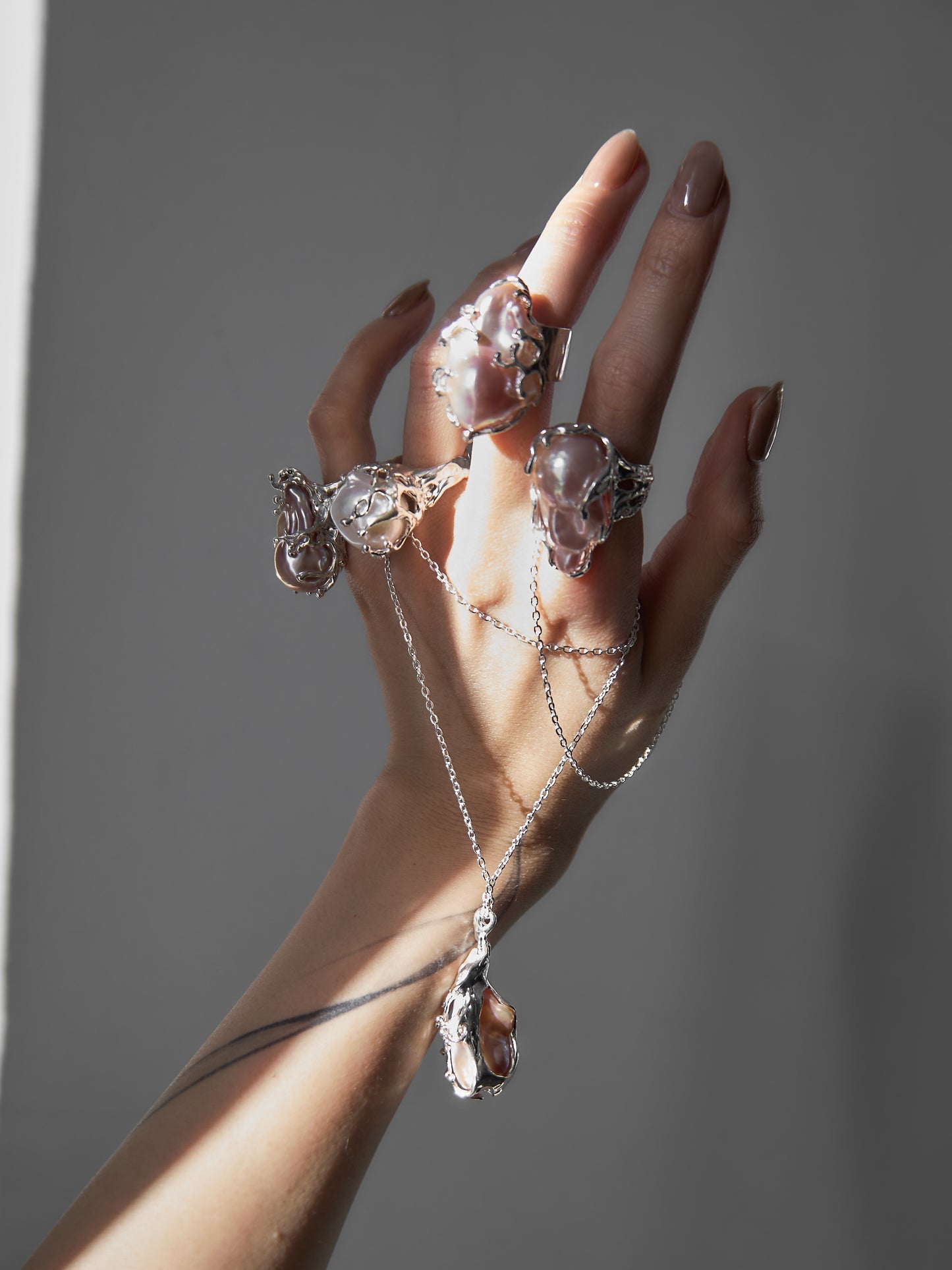Blind box Baroque Pearl Ring/Necklace