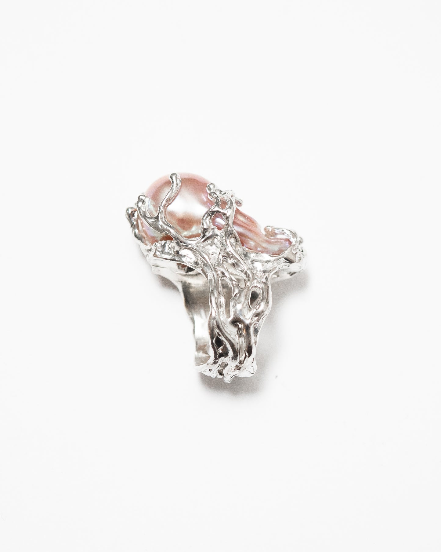 Pink Baroque Ring - 6