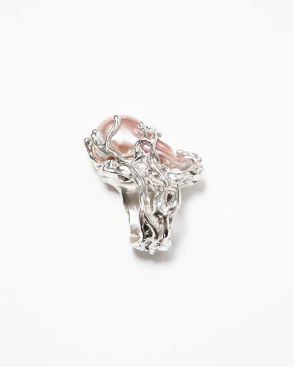 Pink Baroque Ring - 6