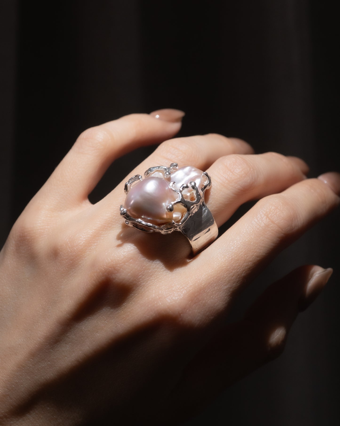 Pink Baroque Ring - 5.5