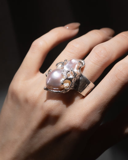 Pink Baroque Ring - 5.5
