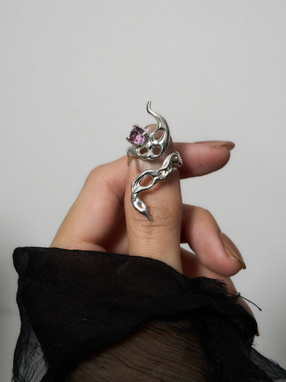 amethyst ring - 6.5