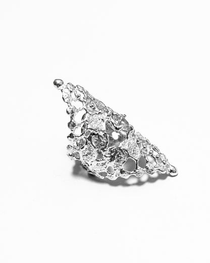 Twin Gem Lace ring