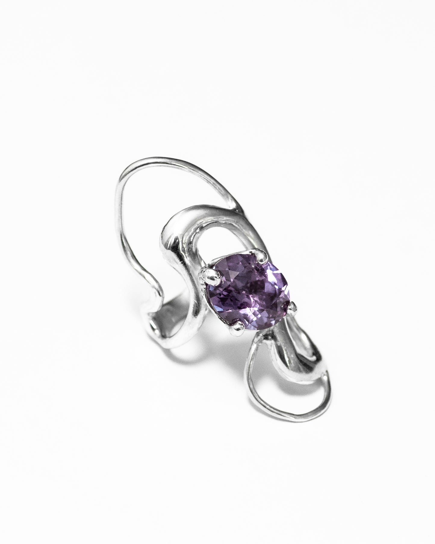 Fluid Amethyst Ring - 6