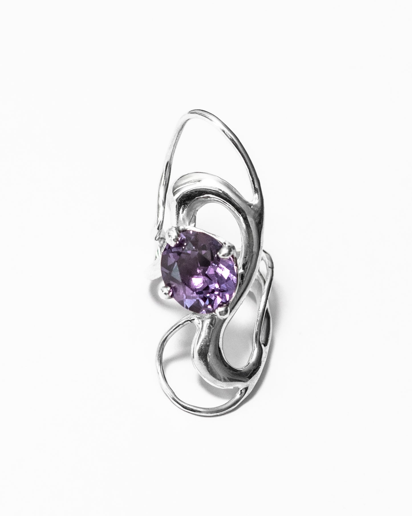 Fluid Amethyst Ring - 6