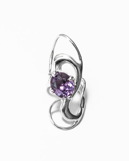 Fluid Amethyst Ring - 6