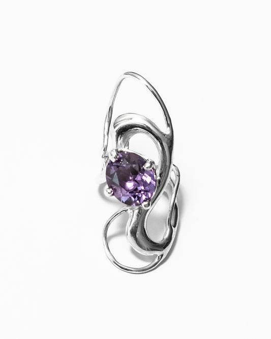 Fluid Amethyst Ring - 6