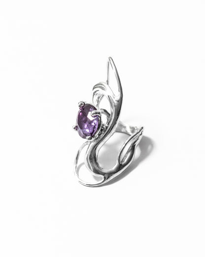 Fluid Amethyst Ring - 6