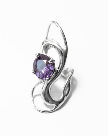Fluid Amethyst Ring - 6