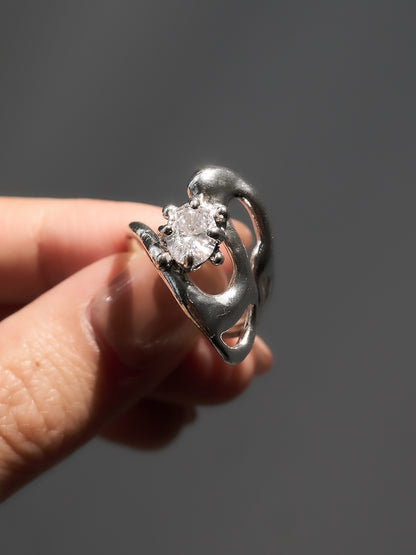 Fluid Gem ring- 7