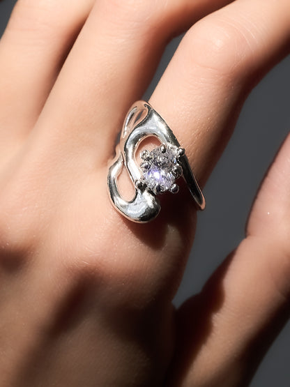 Fluid Gem ring- 7