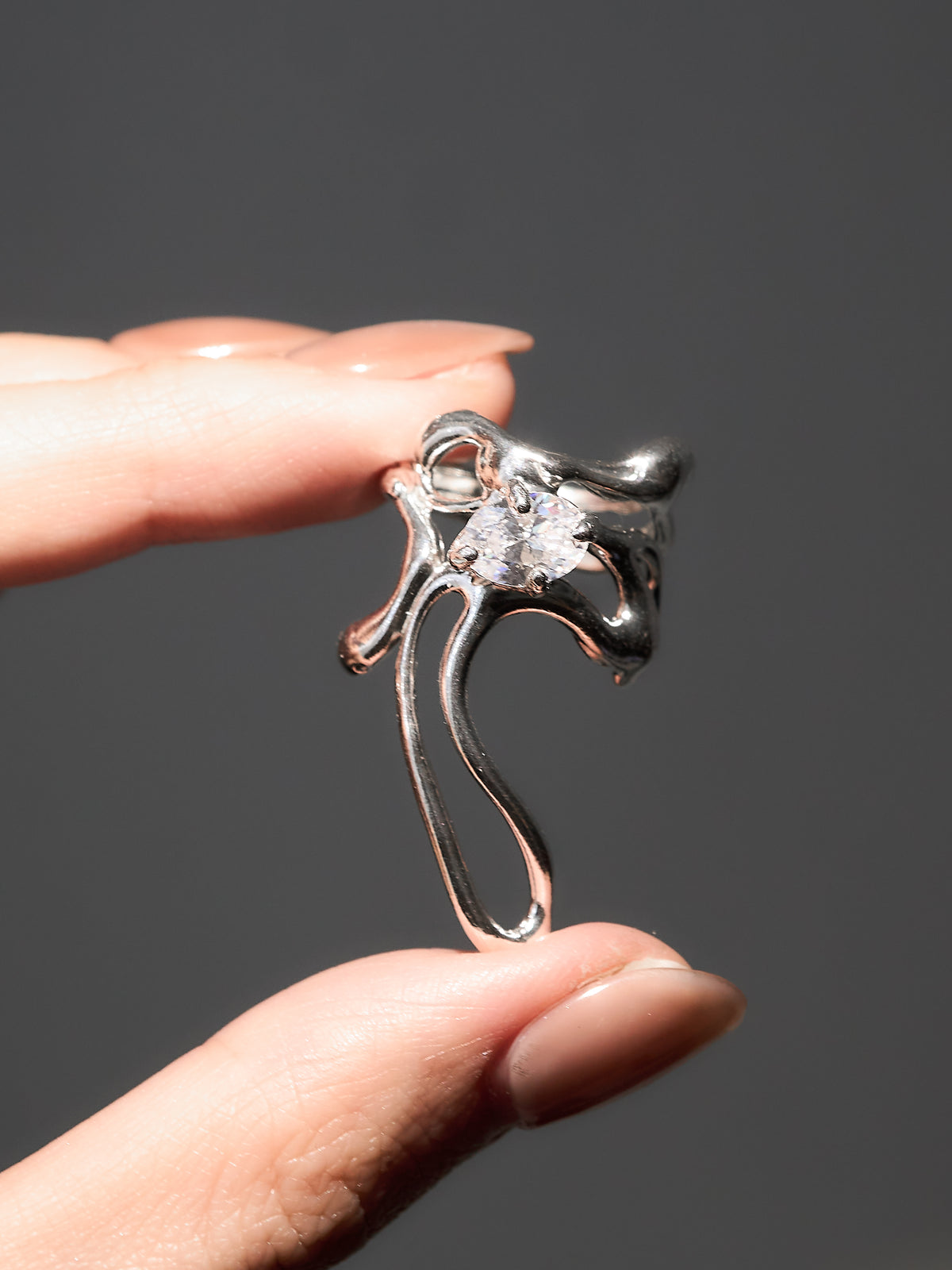 Fluid Gem ring- 7