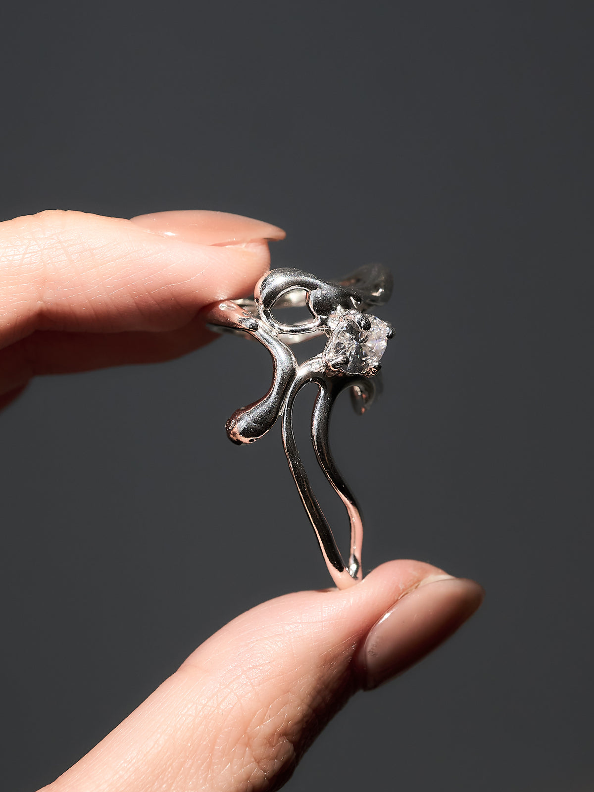 Fluid Gem ring- 7