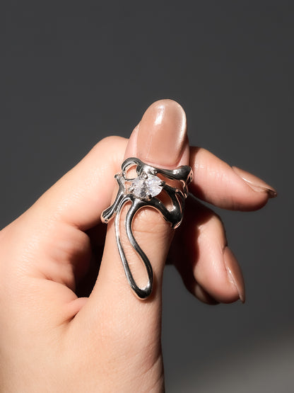 Fluid Gem ring- 7