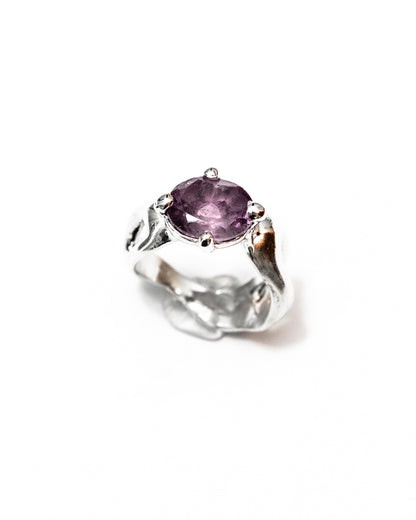 Fluid Amethyst ring- 5