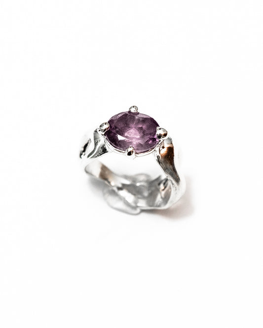 Fluid Amethyst ring- 5