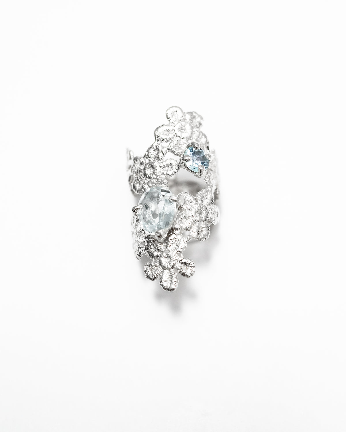 cluster floral Lace Ring purple-6