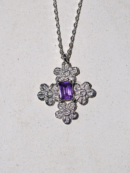 cluster cloral Lace charm