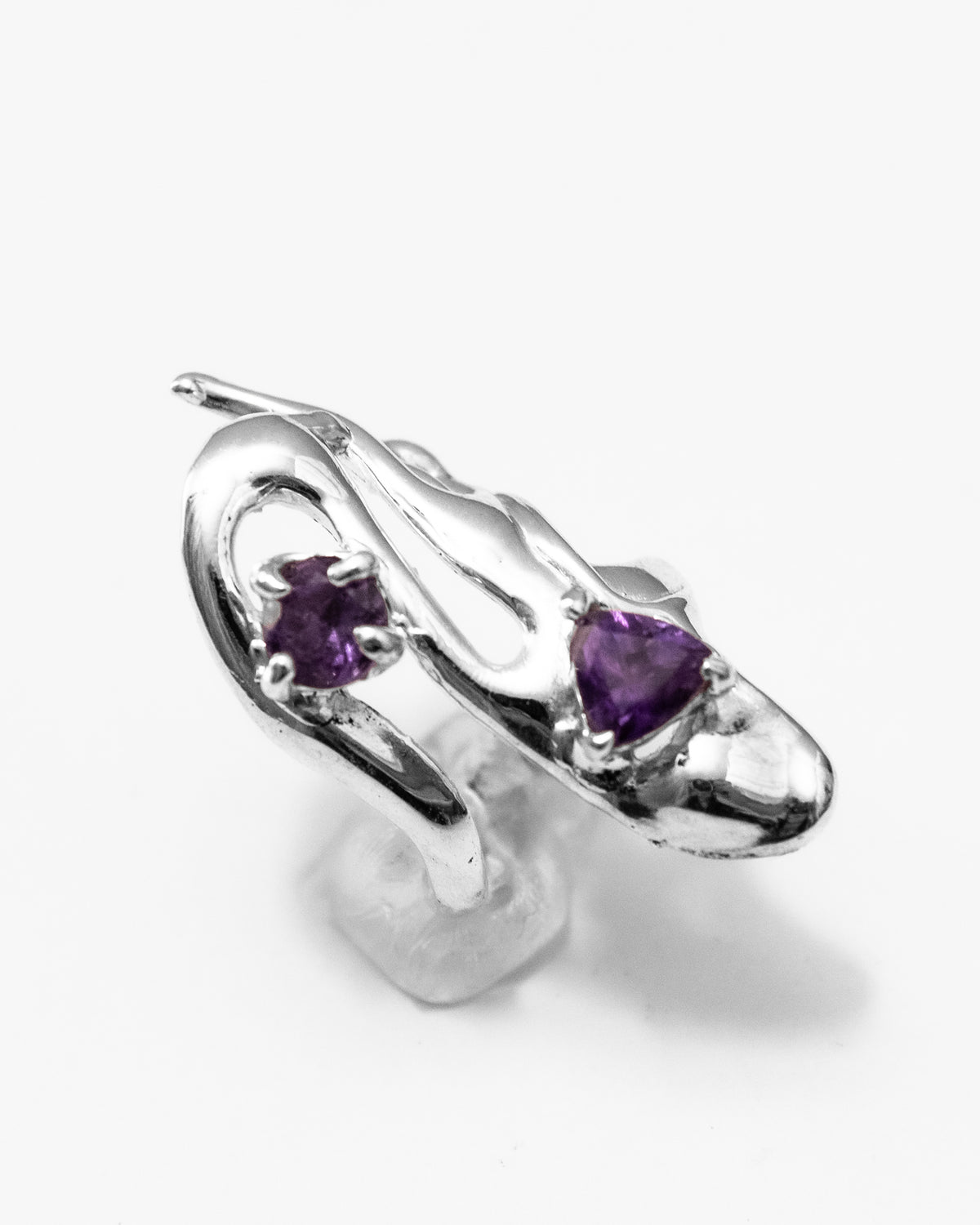 Fluid Amethyst ring- 5