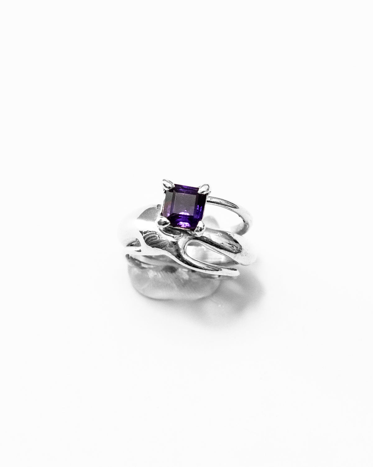 Fluid Amethyst ring- 5.5
