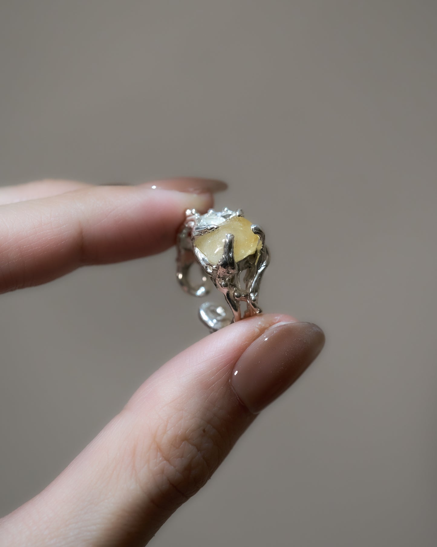 Citrine Ring - 6 Open