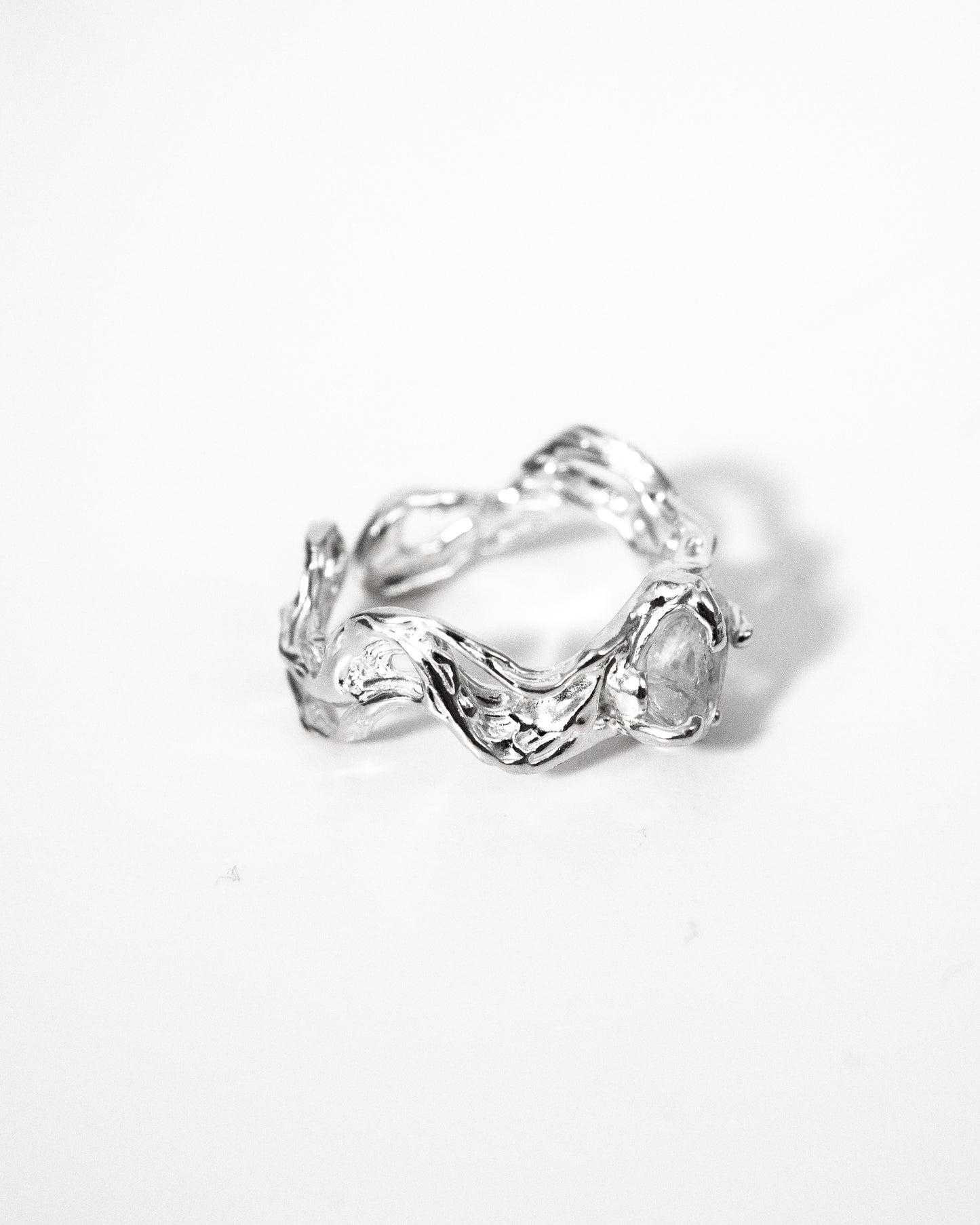 Quartz Ring - 6 Open