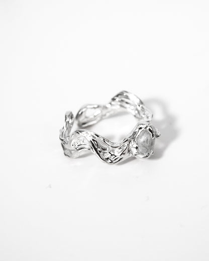 Quartz Ring - 6 Open