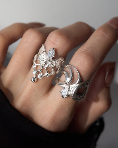 Gem Lace ring