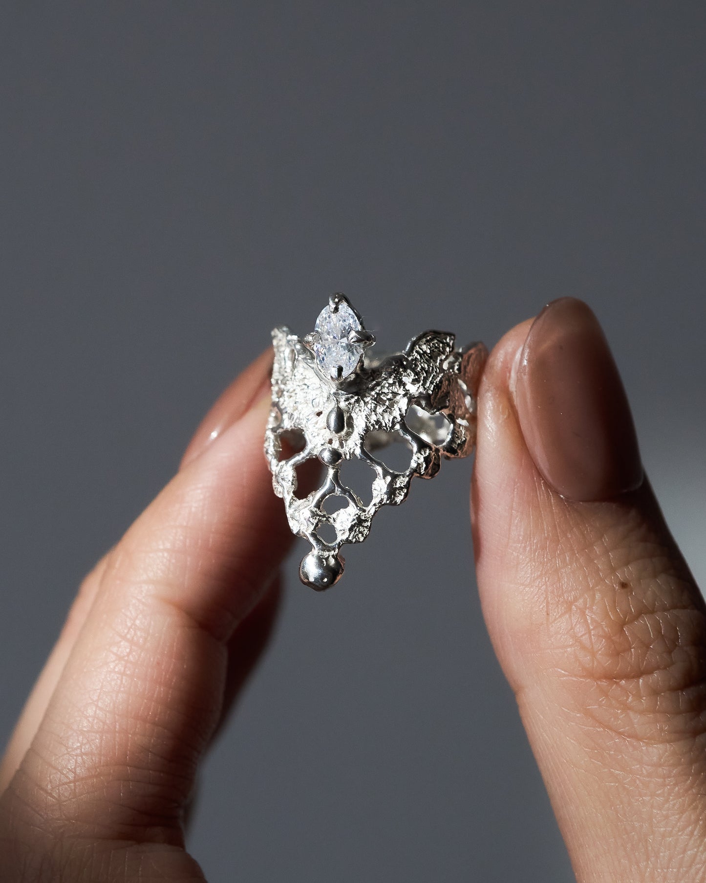 Gem Lace ring
