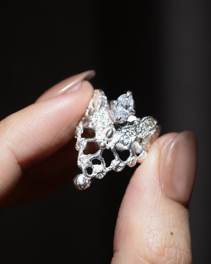 Gem Lace ring