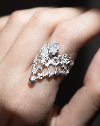 Gem Lace ring