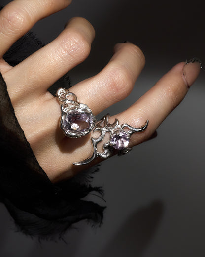 amethyst ring - 6