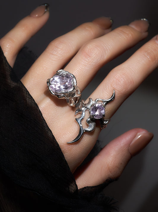 amethyst ring - 6